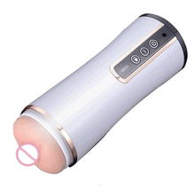 Load image into Gallery viewer, Aircraft Cup Men's Electric Telescopic Masturbation Cup