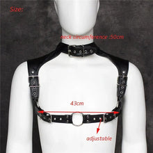 Load image into Gallery viewer, Male Bd/sm Pu Leather Bondage Men's Leather Clothes