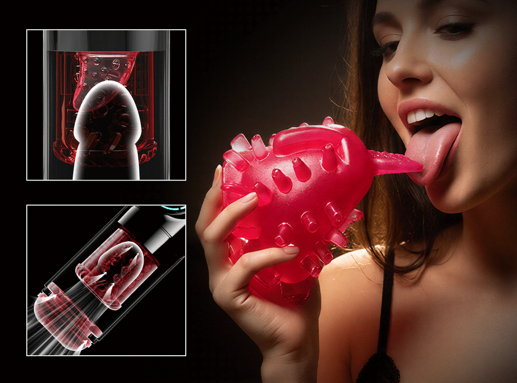 5-in-1 Automatic Thrusting & Sucking Male Masturbator
